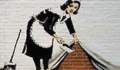 The sweeper banksy desktop wallpaper