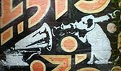 HMV Dog banksy desktop wallpaper