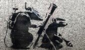 mortar rats banksy wallpaper